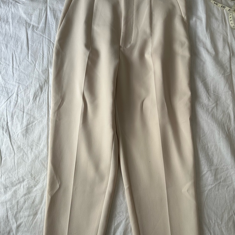 Zara Beige Dress Pants - Picture 5 of 11